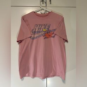 Nike Tee Pink NYC Running Big Apple Graphic T-Shirt Short Sleeve Adult's Medium